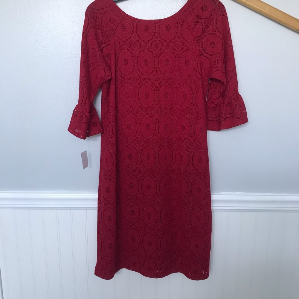 Rabbit Rabbit Rabbit Spice Lace Sheath Dress - Picture 4 of 10